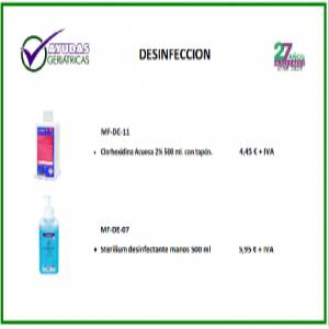 Ofertas desinfeccion