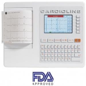 Electrocardiógrafo 6 canales 
