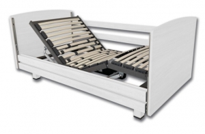 Cama Eléctrica con cabeceros y barandillas